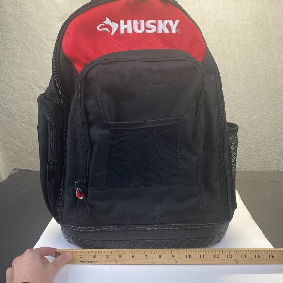 Husky Other - Husky Pro Tool Backpack Heavy Duty Rubber Bottom Storage Bag (H-68003-03)